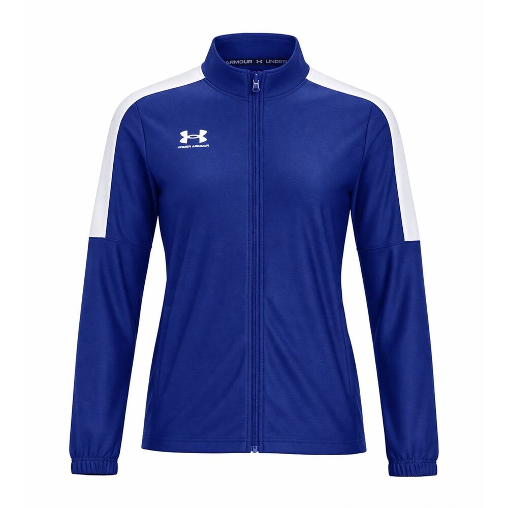 Under Armour Challenger Track Jacket Womens XL Royal Blue Full Zip New With Tags